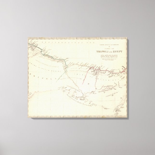 Tripoli, Egypten Canvastryck (Framsida)