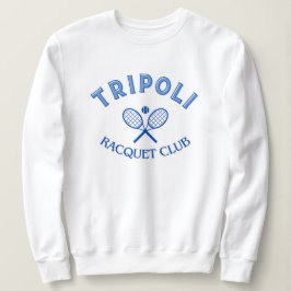 Tripoli Greece Racquet Klubb Sweatshirt T Shirt