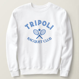Tripoli Greece Racquet Klubb Sweatshirt T Shirt