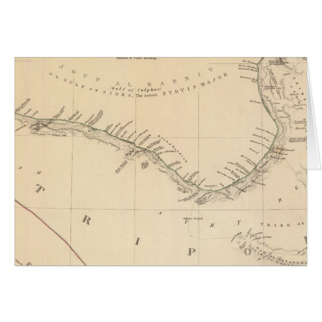 Tripoli Hälsningskort (Framsidan Horizontal)