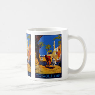 Tripoli - Libia (Libyen) Kaffemugg
