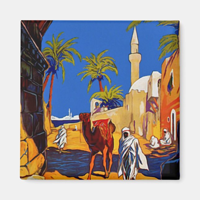 Tripoli - Libia (Libyen) Magnet (Framsidan)