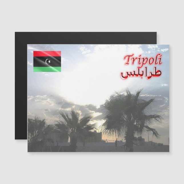Tripoli - Libyen - Panorama - (Fram/baksida)