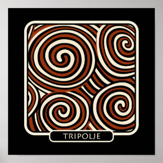 tripolje pottery sharts poster