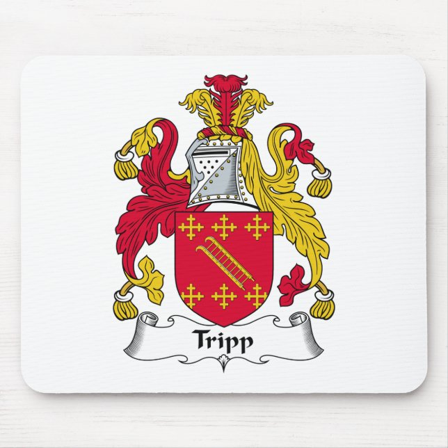 Tripp familjvapensköld musmatta (Framsidan)