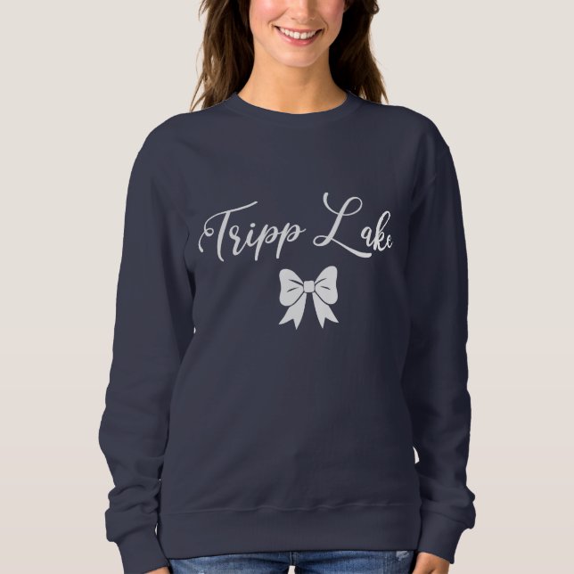 Tripp Sjö Camp Bow Sweatshirt T Shirt (Framsida)