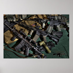 Trippel AR15 Poster