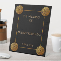 Trippel keltisk knutvirvel vigsel 