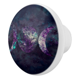 Trippel mån gudinnan Luna Universum Knopp