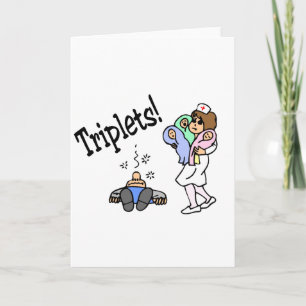 Trippel (Unisex) Helgkort
