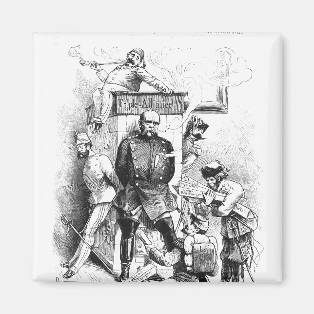 Trippelalliansen från Bismarck Magnet (Framsidan)