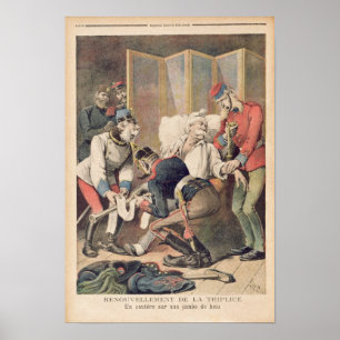 Trippelalliansens karaktär poster