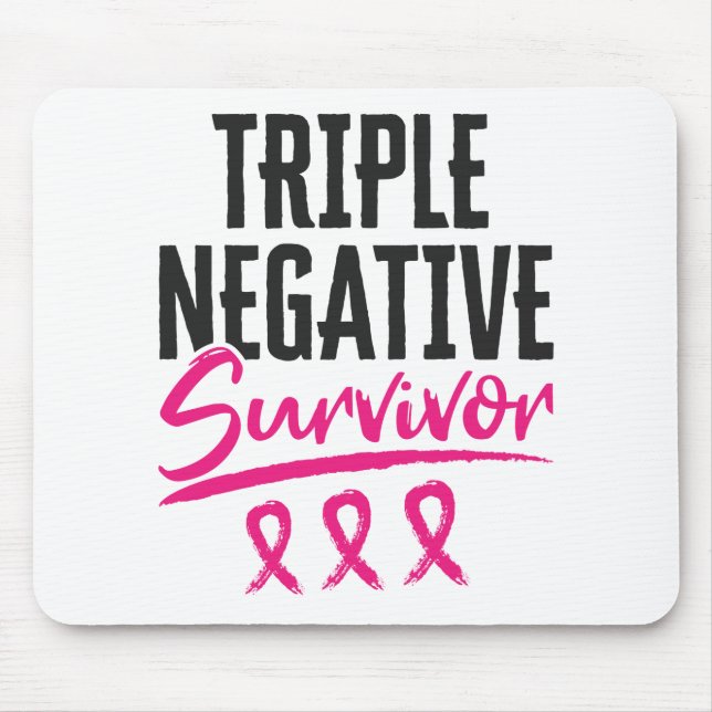 Trippelcancer Negativ Survivor TNBC Bröstcancer Musmatta (Framsidan)