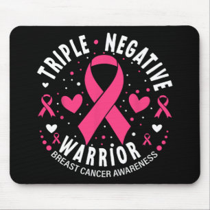 Trippelcancer Negativ Warrior Rosa Heart Breast Ca Musmatta