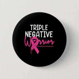 Trippelcancer vid Negativ Rosa Ribbon Breast Cance Knapp