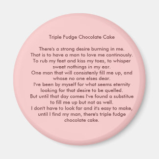 Trippelfam Chocolate-kummel Magnet