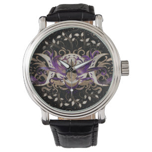 Trippelgudinna Måne - Tredubbel gudinna Amethyst Armbandsur