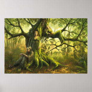 Trippelgudinna poster 24" x 36"