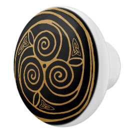 Trippelkeltisk Knot Swirl Mandala Knopp