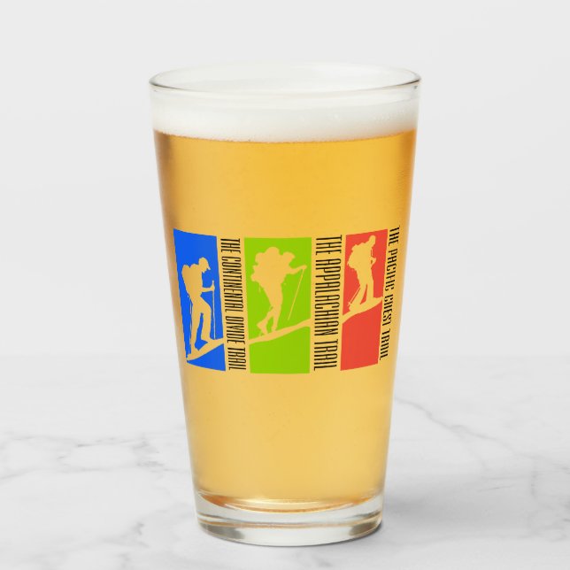 Trippeln Krona i Hiking Glass Glaskopp (Framsida fylld)