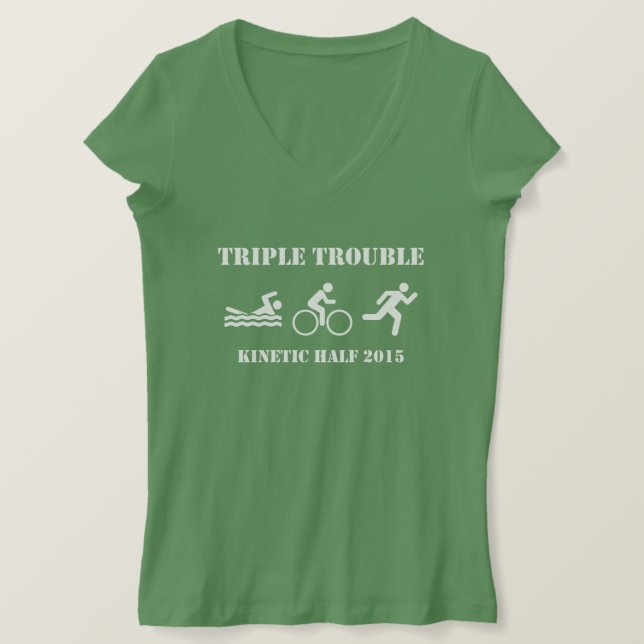 Trippelproblem 2015 tee (Design framsida)