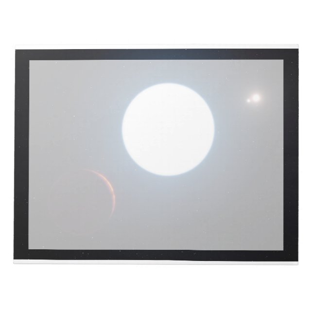 Trippelstjärnsystemet HD 131399 Anteckningsblock (Framsida)