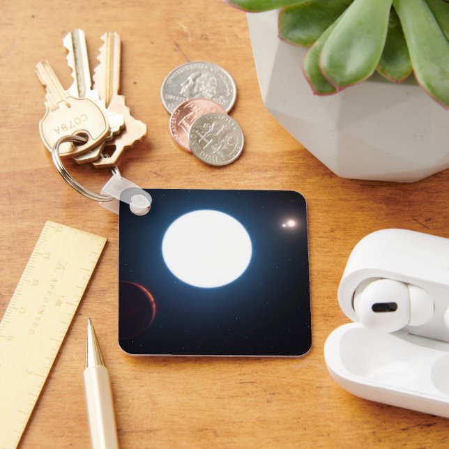 Trippelstjärnsystemet HD 131399 Nyckelring (Skrivbord)