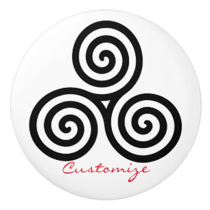 Trippelsvart Spiral Thunder_Cove Knopp
