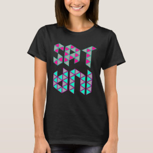 Trippie Trippie Röd Grön Sativa Cannabi Weed THC T Shirt