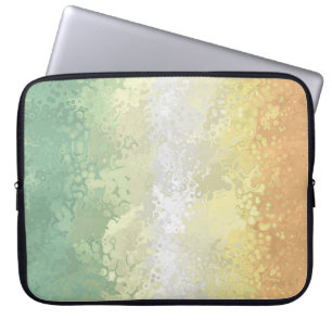 Trippig Boho Groovy Abstrakt Genderflor Prideflagg Laptop Fodral