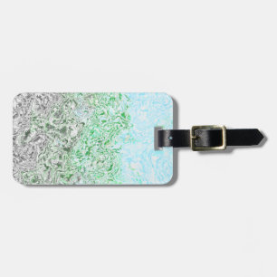 Trippig Boho Groovy Grungy Autoromantisk Stoltflag Bagagebricka