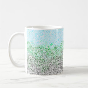 Trippig Boho Groovy Grungy Autoromantisk Stoltflag Kaffemugg