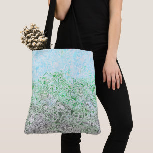 Trippig Boho Groovy Grungy Autoromantisk Stoltflag Tygkasse