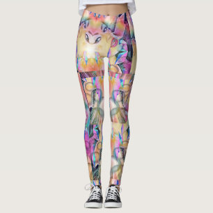Trippig bubbelkristallgudinna! leggings