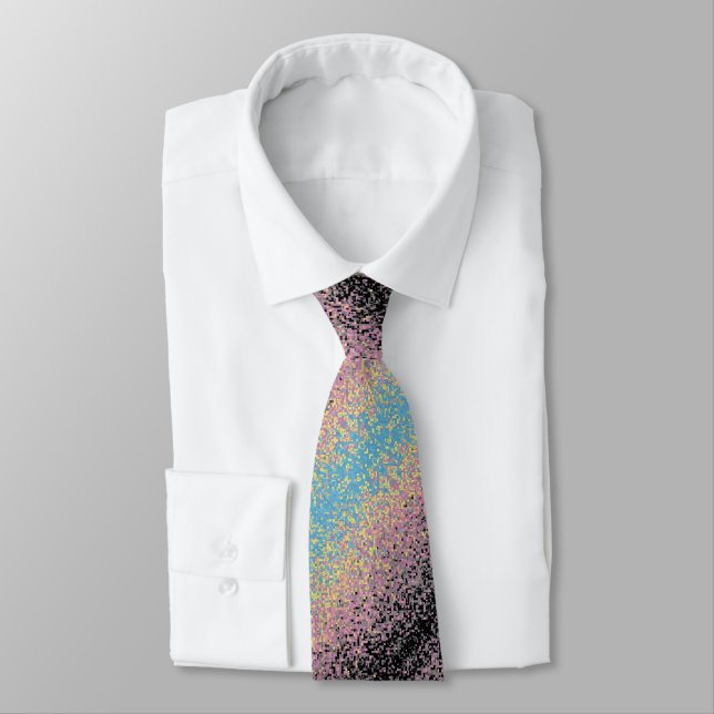 Trippig Funky Pixelartad Polygender Stolt Pride Fl Slips (Bunden)