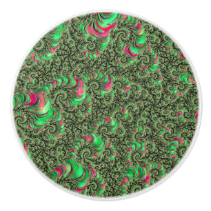Trippig Funky Psykedelisk Groovy Spiral Fraktal Ko Knopp