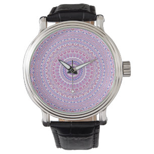 Trippig Hippie Boho Groovy Bohemisk Kalejdoskop Armbandsur