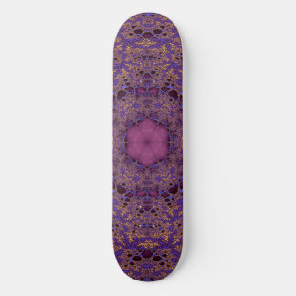 Trippig Mandala-konst Mini Skateboard Bräda 18,5 Cm