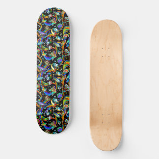 Trippig Psykedelisk Skateboard