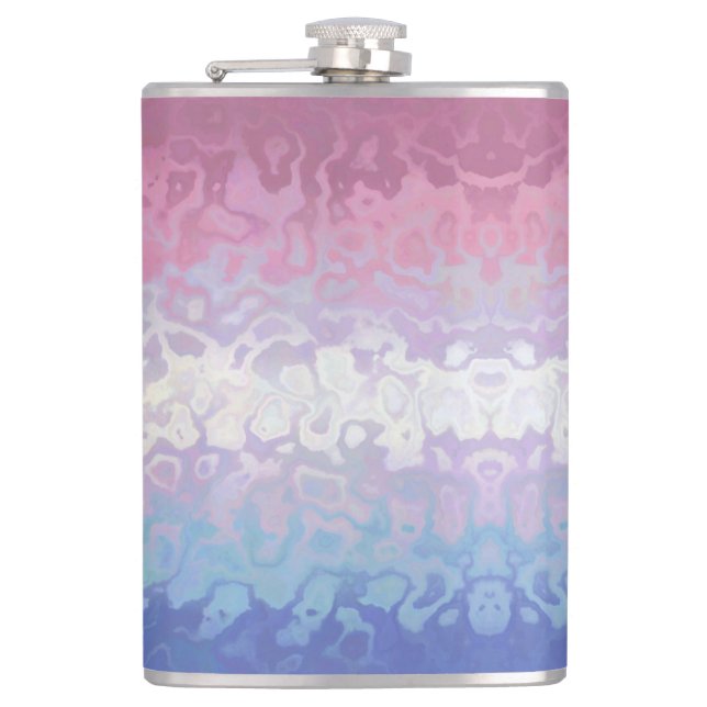 Trippig Rippel Groovy Excentrisk Bigender Pride Fl Fickplunta (Framsidan)
