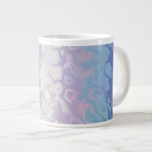 Trippig, rippig, groovy, excentrisk Bigender Pride Jumbo Mugg