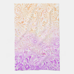 Trippig, squigglig, boho, abstrakt Trixic Pride-fl Kökshandduk