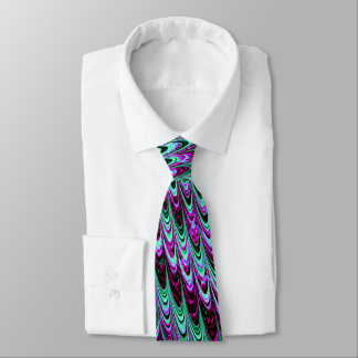 Trippig Squigglig Vågig Bohemsk Funky Fraktal Kons Slips