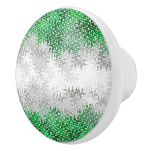 Trippig Squiggly Abstrakt Grayromantisk Pride Flag Knopp