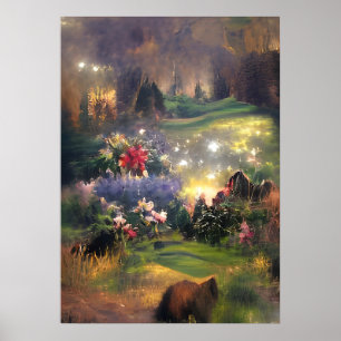 Tripping Bollar Art - Fairy Lands Poster