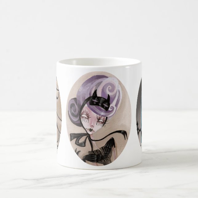 Tripple Portait Kaffemugg (Center)