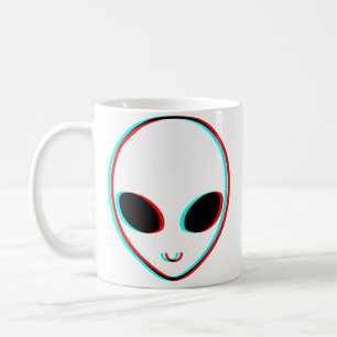 Trippy Alien Kaffemugg