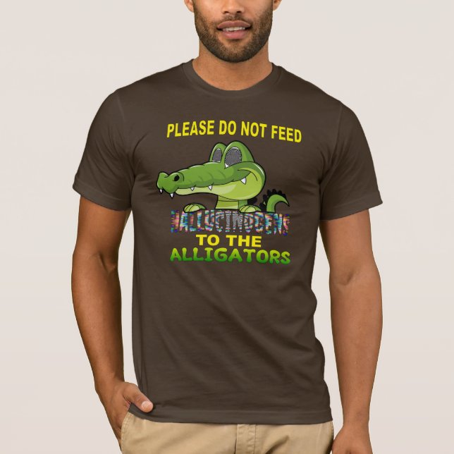 TRIPPY ALLIGATORSKJORTA TEE SHIRT (Framsida)