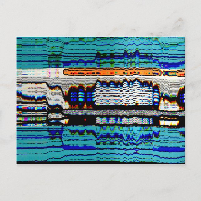 Trippy Art Vykort (Framsida)