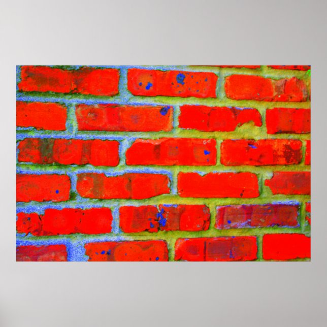 Trippy Bricks Poster (Framsidan)
